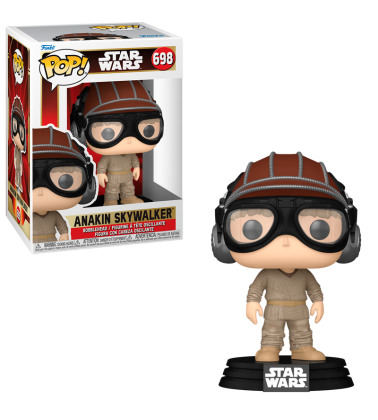 Funko POP Star Wars Amenaza Fantasma: Anakin con casco