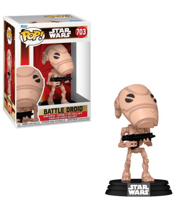 Funko POP Star Wars Amenaza Fantasma: Droide de Batalla