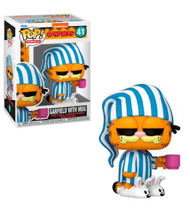 Funko POP Garfield: Garfield con taza