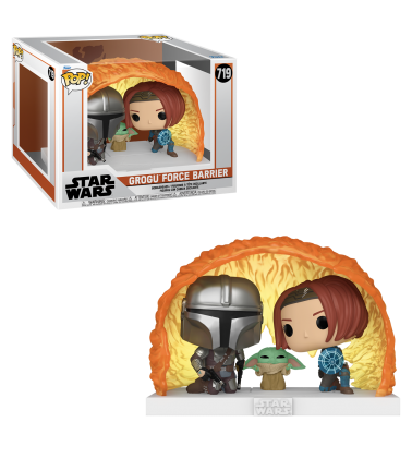 Funko POP Moment The Mandalorian: Grogu con Barrera de Fuerza