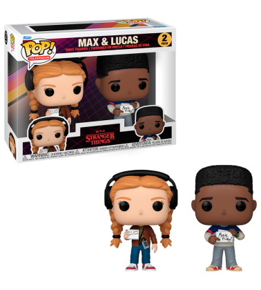 Funko POP Stranger Things: Max y Lucas (2Pack)