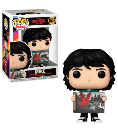 Funko POP Stranger Things: Mike con pintura