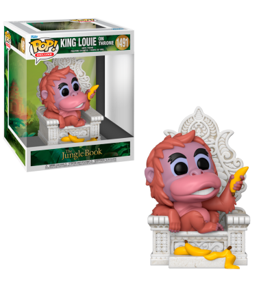 Funko POP Deluxe El Libro de la Selva: King Louie en trono