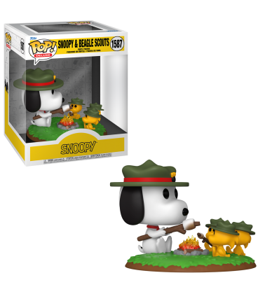 Funko POP Deluxe Penauts: Snoopy camping