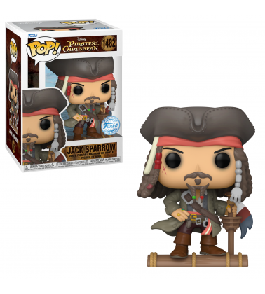 Funko POP Piratas del Caribe: Jack Sparrow (Opening) (EXC)