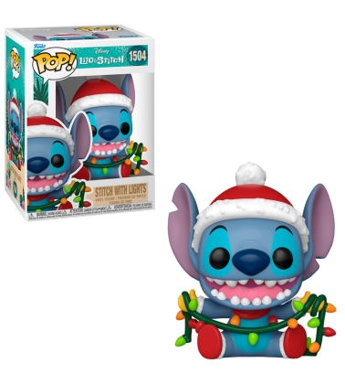 Funko POP Stitch Holiday: Stitch con luces