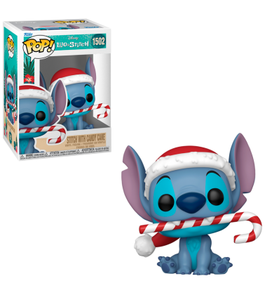 Funko POP Stitch Holiday: Stitch con caramelo