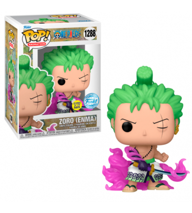 Funko POP One Piece: Zoro Enma Glow (EXC)