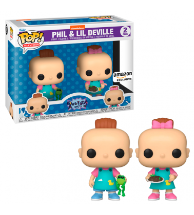 Funko POP Rugrats: Phil y Lil Deville (2 pack EXC)