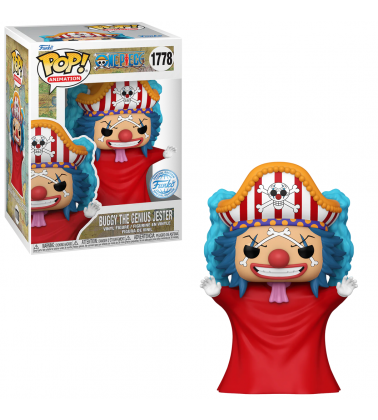 Funko POP One Piece: Buggy The Genius Jester (EXC)