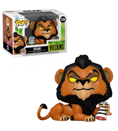 Funko POP Disney Villains: Scar con carne (SS)